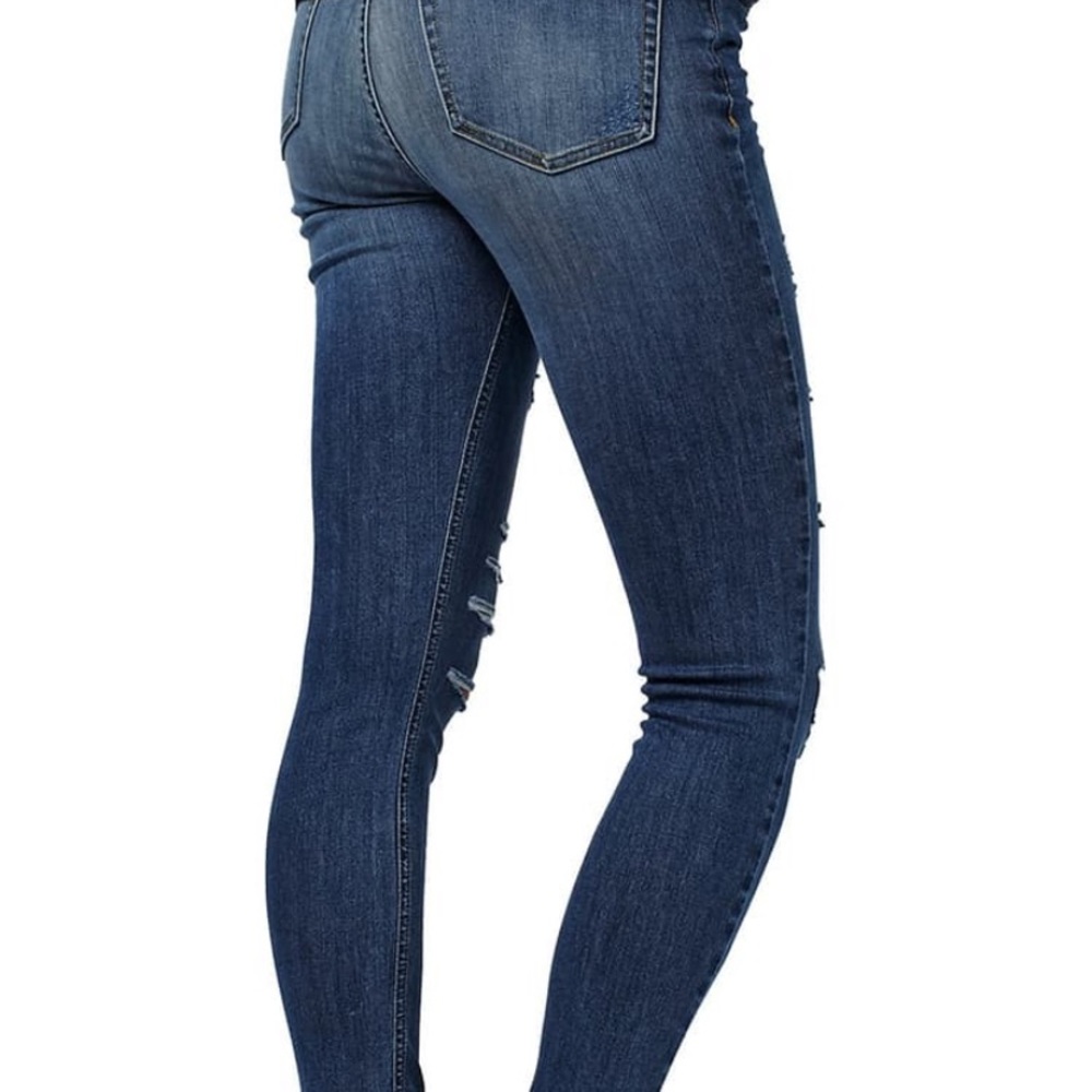 Topshop Ripped Jamie Jeans - Picture 3 of 6